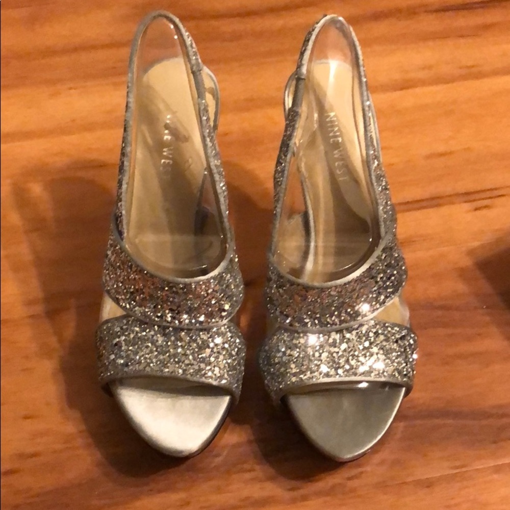 Sparkly Nine West shoes